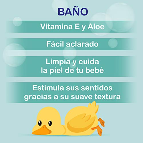 Nenuco Jabón de Baño hidratante para bebé con leche de almendras - 750 ml