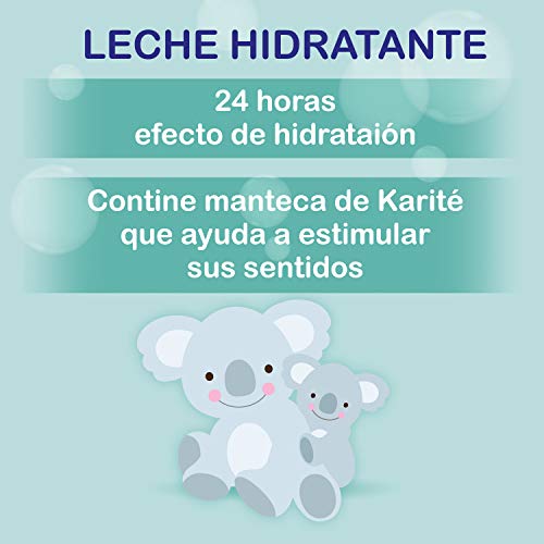 Nenuco Leche Hidratante para Bebé Fragancia Original, 400 ml