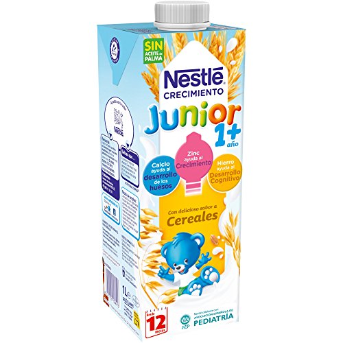 Nestlé Junior 1+ Cereales Leche para niños a partir de 1 año - 1l