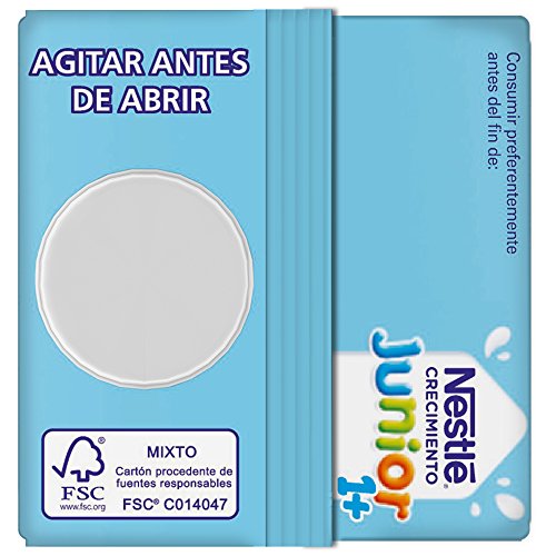 Nestlé Junior 1+ Cereales Leche para niños a partir de 1 año - 1l