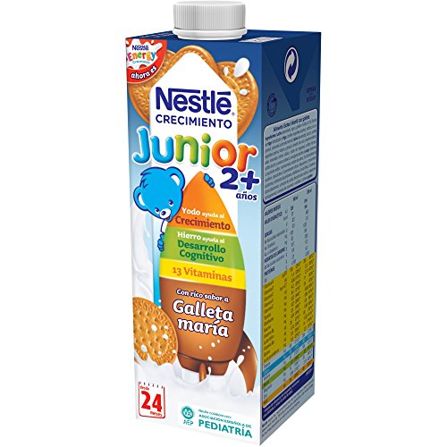 NESTLÉ JUNIOR Crecimiento 2+ Galleta María a partir de 2 años 1L