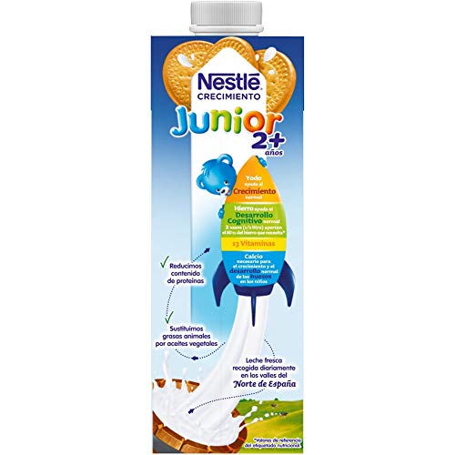 Nestlé Junior Crecimiento 2+galleta María Leche para niños a partir de 2 años - 1l