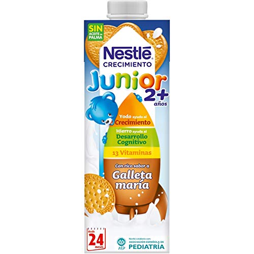 Nestlé Junior Crecimiento 2+galleta María Leche para niños a partir de 2 años - 1l