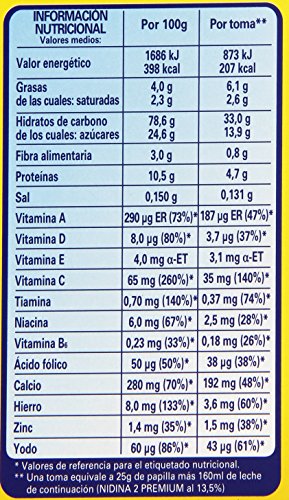 Nestlé - Multicereales con galleta María - Papilla de cereales instantánea de fácil disolución - 500 g