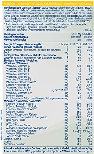 Nestlé NAN Bio 1 Leche en polvo para lactantes, fórmula para bebés, desde el nacimiento -  800 gr