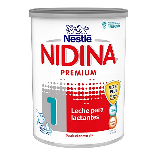 Nestlé NIDINA 1 - Leche para lactantes en polvo - Fórmula Para bebés - Desde el primer día - 800g