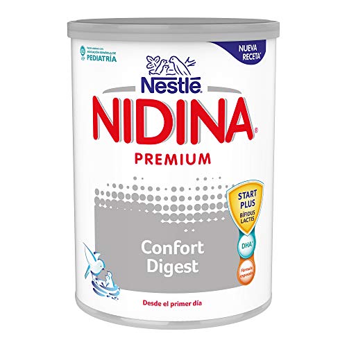 Nestlé NIDINA CONFORT DIGEST 1 - Leche para lactantes en polvo - Fórmula Para bebés -Desde el primer día - 800g