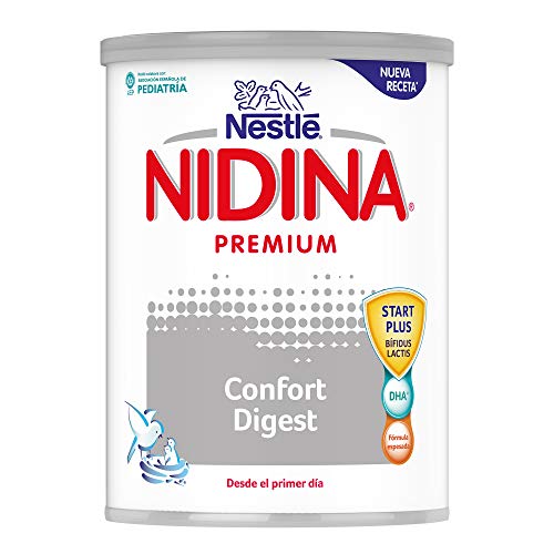 Nestlé NIDINA CONFORT DIGEST 1 - Leche para lactantes en polvo - Fórmula Para bebés -Desde el primer día - 800g