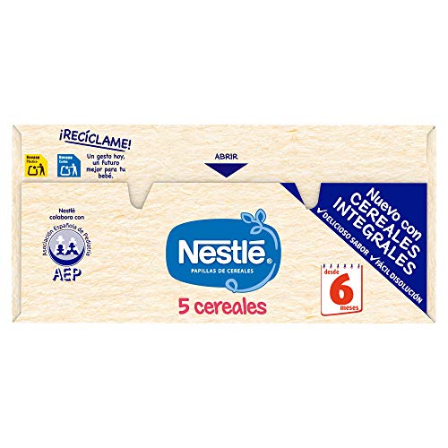 Nestlé Papillas Alimento infantil preparado a base de cereales - 600 gr