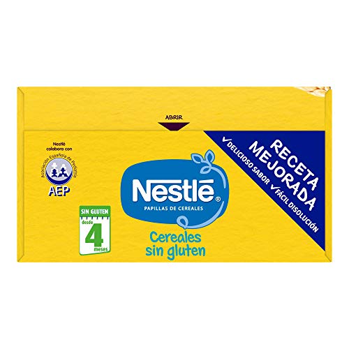 Nestlé - Papillas Cereales Sin gluten A Partir De 4 Meses 600 g