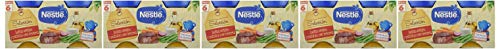 Nestlé Selección Tarrito de puré de verduras y carne, variedad Judías Verdes y Patatas con Ternera - Para bebés a partir de 6 meses - Paquete de 5x2 Tarritos de 200g