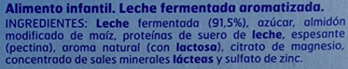 Nestlé, Yogolino Postre lácteo Natural para bebés a partir de 6 meses, Pack of 6 (4x100g)