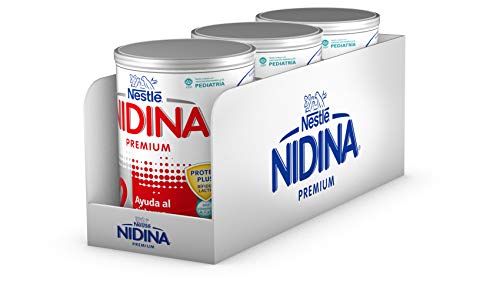 Nidina 2 Leche Infantil, Caja de 3 Latas - 2400 g