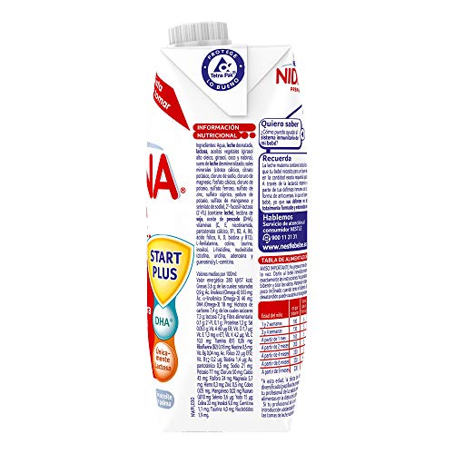 Nidina Leche para lactantes - 500 ml