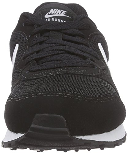 Nike MD Runner 2 GS 807316-001, Zapatillas de Running para Niños, Negro (Black/Wolf Grey/White), 38.5 EU