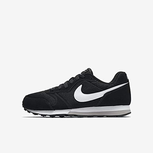 Nike MD Runner 2 GS 807316-001, Zapatillas de Running para Niños, Negro (Black/Wolf Grey/White), 38.5 EU