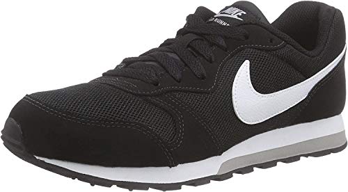 Nike MD Runner 2 GS 807316-001, Zapatillas de Running para Niños, Negro (Black/Wolf Grey/White), 38.5 EU