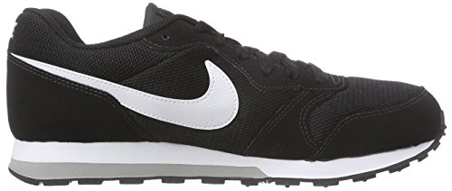 Nike MD Runner 2 (GS), Zapatillas de Running para Niños, Negro (Black/Wolf Grey/White), 38 EU