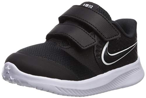 Nike Star Runner 2 (TDV), Zapatillas de Gimnasia Unisex bebé, Negro (Black/White/Black/Volt 001), 25 EU