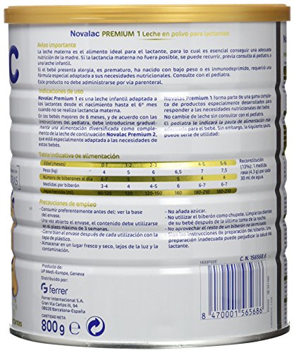 NOVALAC 1 Premium 800G