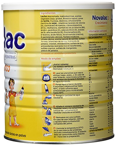 Novalac - Leche Novalac 3 800 gr 12m+