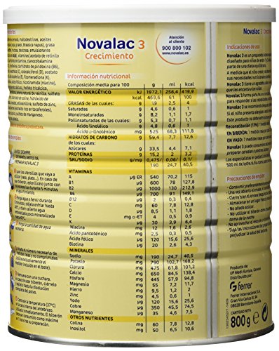 Novalac - Leche Novalac 3 800 gr 12m+