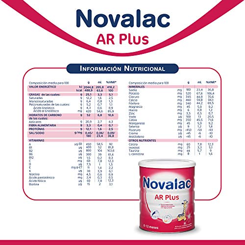 NOVALAC - NOVALAC AR PLUS 1 800 G