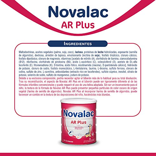 NOVALAC - NOVALAC AR PLUS 1 800 G