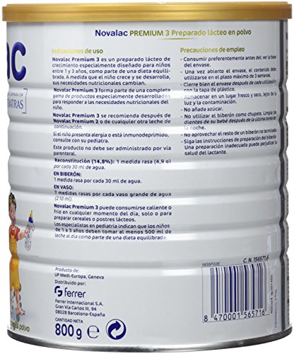 NOVALAC - NOVALAC PREMIUM 3 800 G