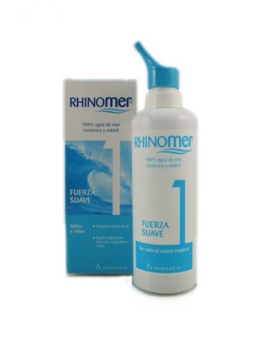 NOVARTIS RHINOMER Fuerza 1 Suave Promoción 180 ml