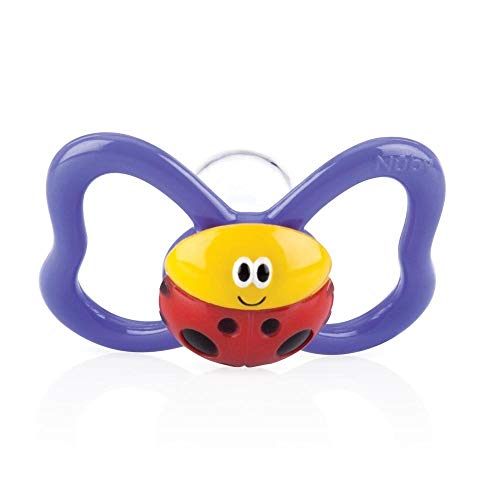 Nuby ID5880MFSM - Chupete oval de animalitos