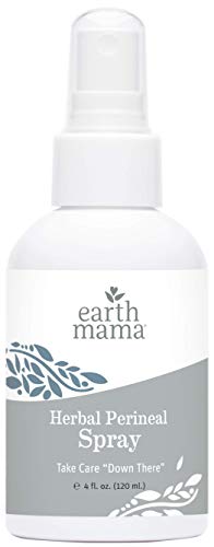 Nueva mamá Bottom Spray, naturalmente relajante, seguro para embarazo y postparto (4 FL. OZ.)