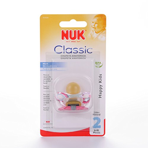 NUK CHUPETE NUKETE T-2 LATEX 1UNID