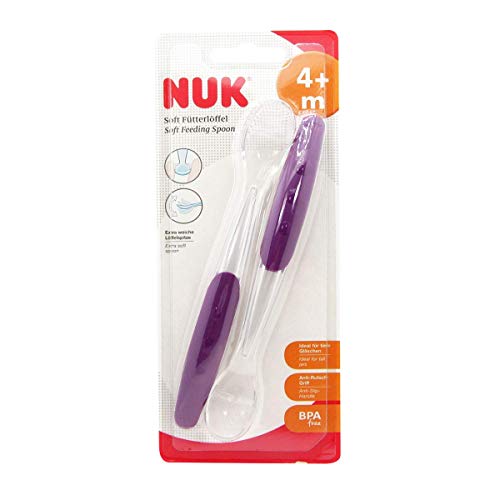 Nuk - Cucharilla de silicona Easy Learning