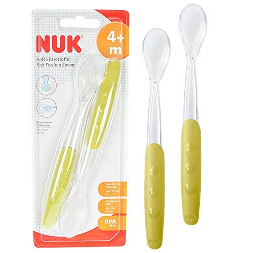 Nuk - Cucharilla de silicona Easy Learning