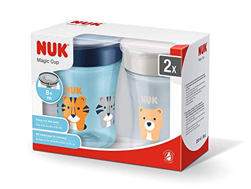 NUK  - Vasos con boquilla, color Azul