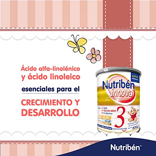 Nutribén 8430094308249 Innova 3 Leche - 800 gr