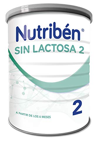 Nutribén - Leche Infantil Sin Lactosa 2 desde los 6 meses - 400 gr.