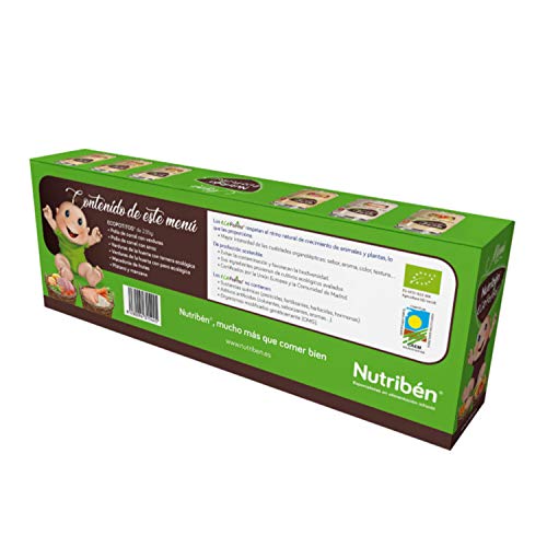 Nutribén Nutribén - Ecopotitos 6 Sabores, Caja Mix, 6 X 235 Gr. 6 Unidades 1410 ml