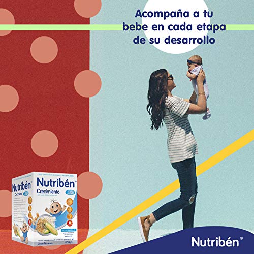 Nutribén Papilla Crecimiento Leche Adaptada - 600 gr