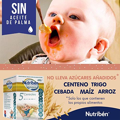 Nutribén Papillas Innova 5 Cereales Desde Los 5 Meses 600 g