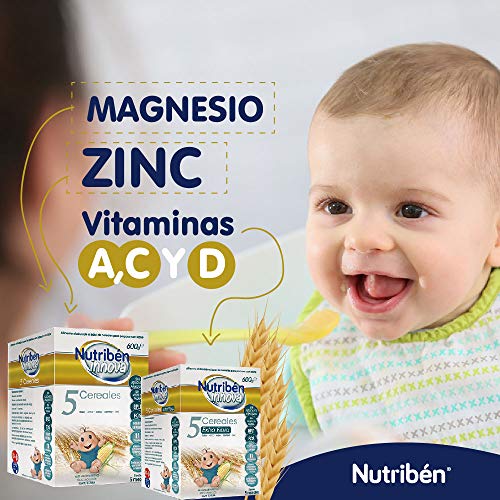 Nutribén Papillas Innova 5 Cereales Desde Los 5 Meses 600 g