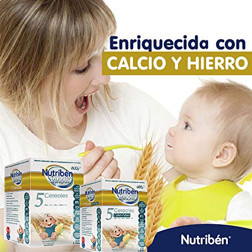 Nutribén Papillas Innova 5 Cereales Desde Los 5 Meses 600 g