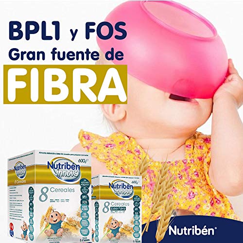 Nutribén Papillas Innova 8 Cereales 600 gr. Desde Los 5 Meses