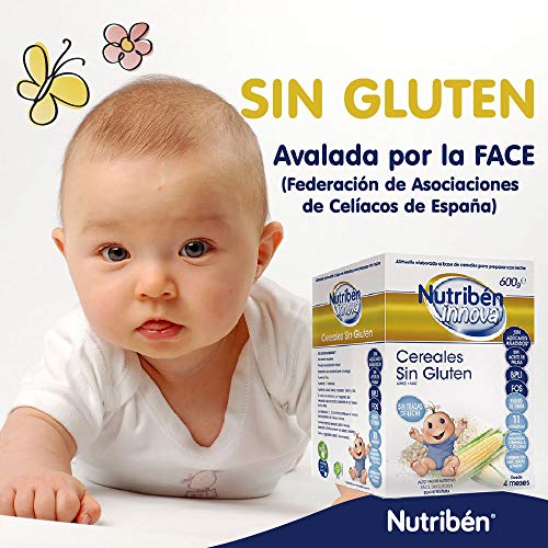 Nutribén Papillas Innova Cereales Sin Gluten Desde Los 4 Meses 600 gr