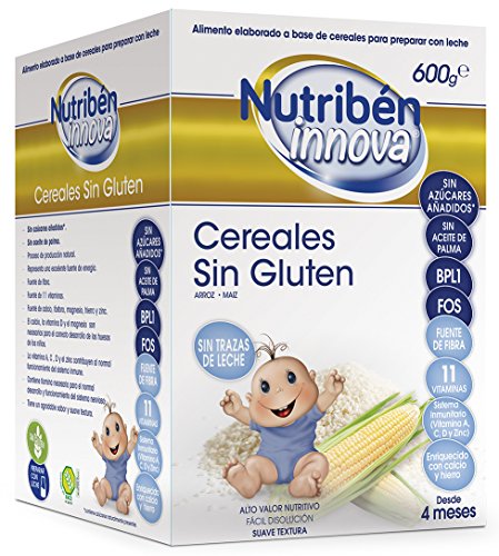 Nutribén Papillas Innova Cereales Sin Gluten Desde Los 4 Meses 600 gr