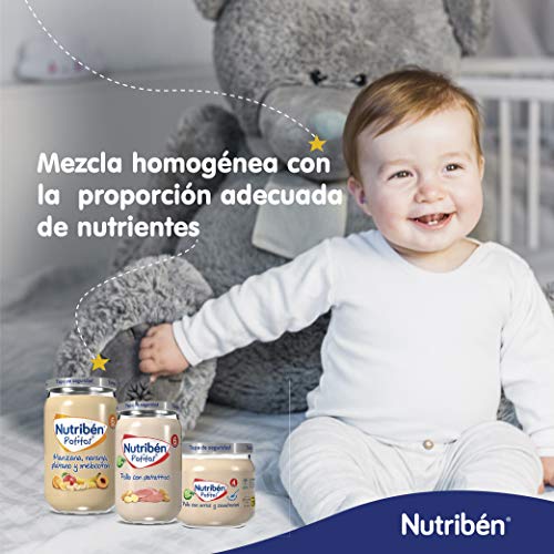 Nutribén Potitos De Manzana, Naranja, Plátano Y Galleta Desde Los 6 Meses 235 g