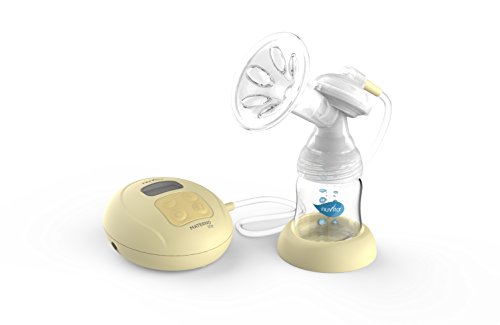 Nuvita 1286 Materno Life Sacaleches - Extractor de Leche Eléctrico con Tecnología 2 + 1 Fases - Auto Masaje - 5 Niveles de Intensidad de Extracción - 0% Reflujo Garantizado - 0% BPA - Diseño Italiano