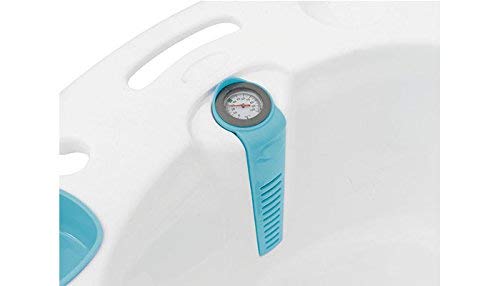 Olmitos Bañera Anatómica Con Sensor de Temperatura - Danielstore (Azul)