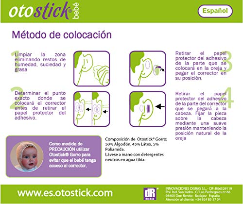 Otostick Corrector Estético de Orejas para Bebés - 38 gr